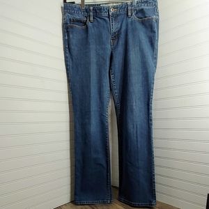 Ann Taylor Loft Curvy Boot Jeans - Size 12